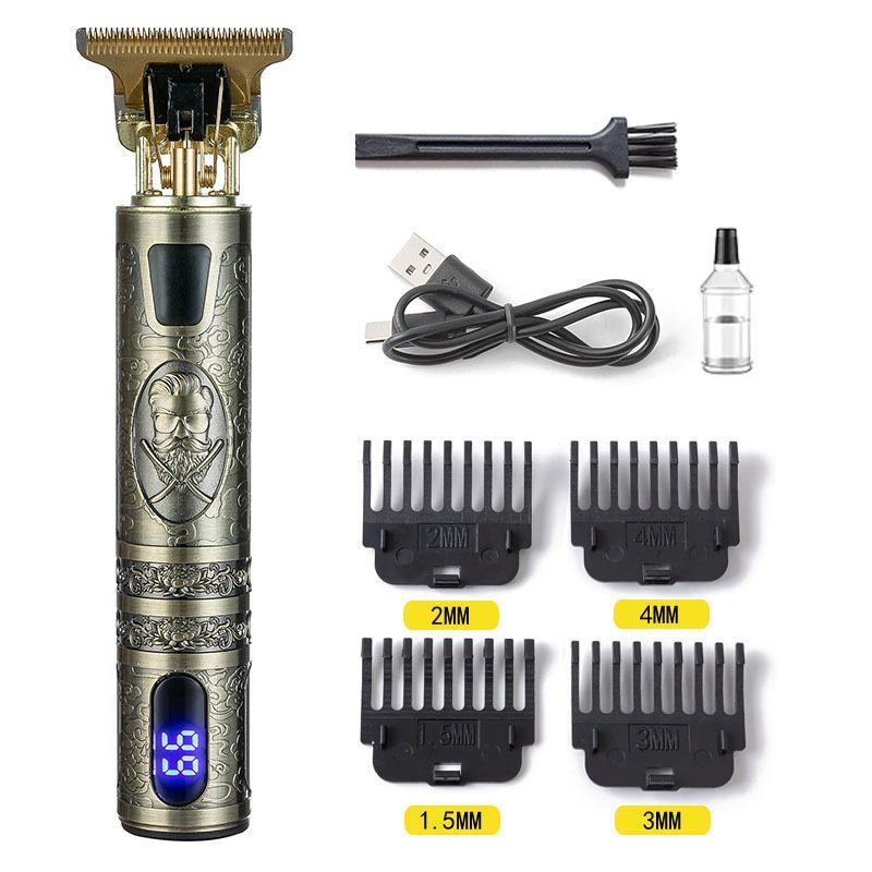 Multi-functional Rechargeable Razor: Electric Hair Clipper & Beard Shaver